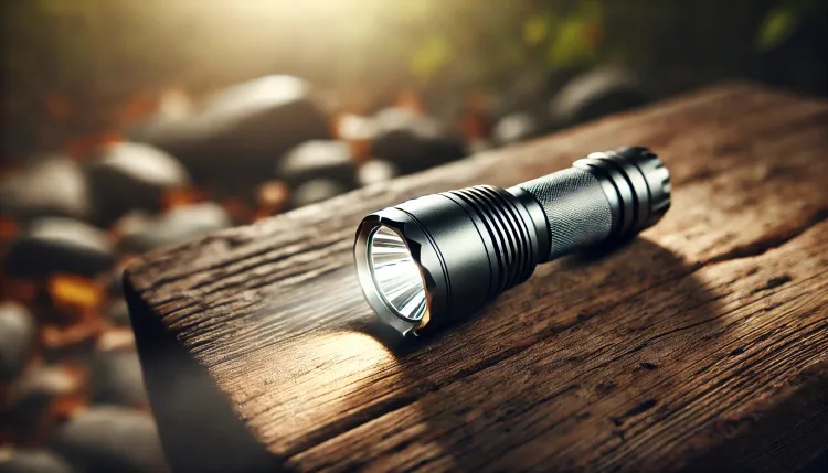 یک چراغ قوه جیبی کوچک